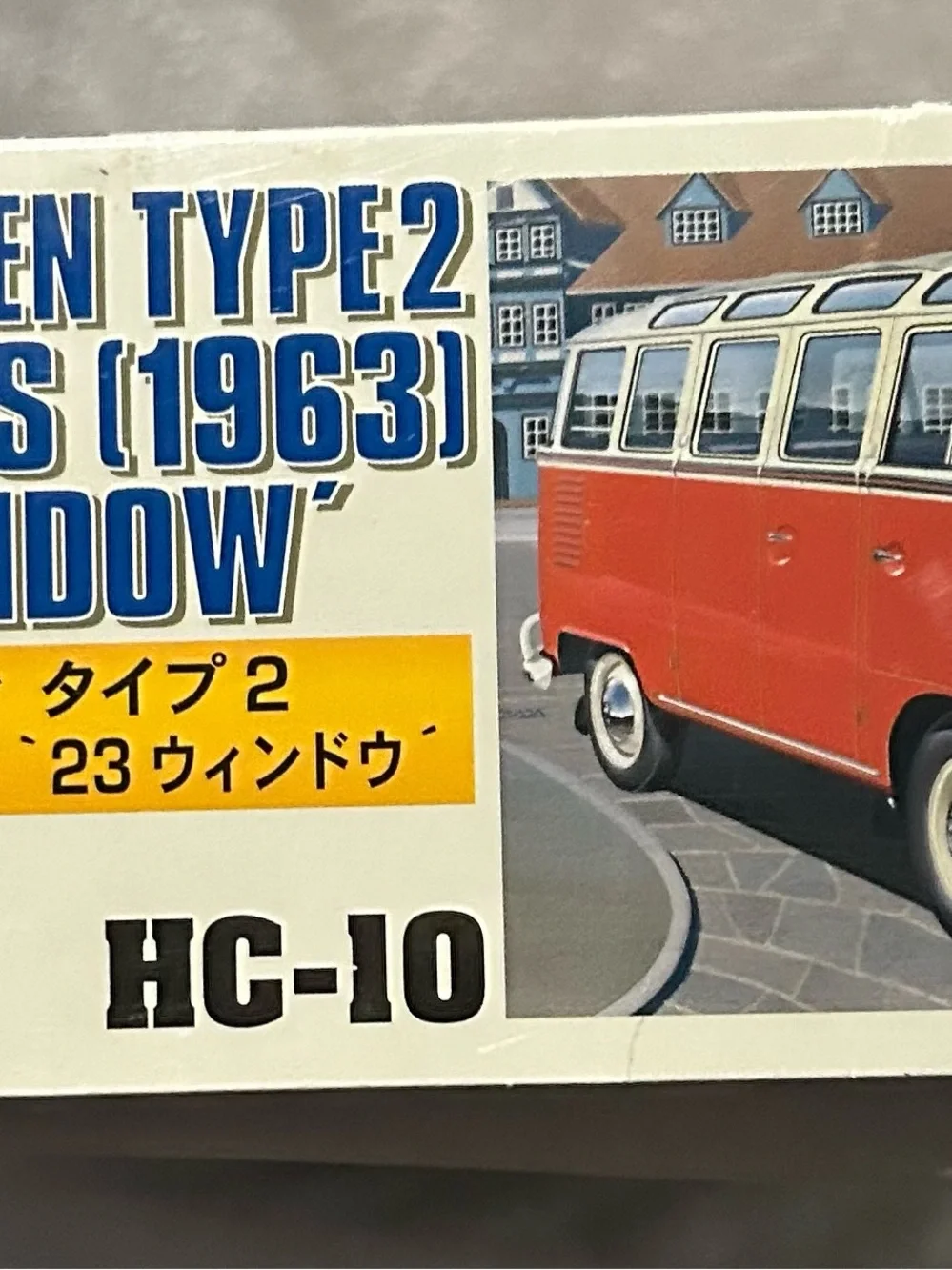 Hasegawa HC-10 Volkswagen Type 2 Micro Bus (1963) Model Craft Kit